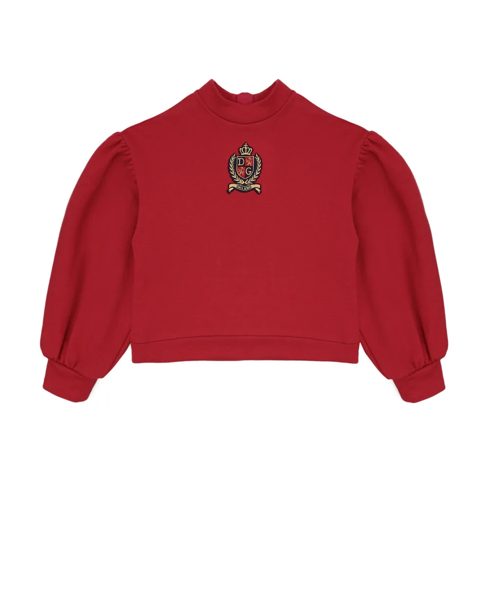Детский свитшот Dolce&Gabbana Kids L5JW4Y-G7AYJ-S, красный цвет • Купить в интернет-магазине Kameron