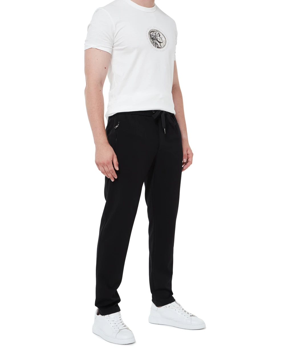 Брюки Dolce&Gabbana GVZAEZ-FUGP0, черный цвет • Купить в интернет-магазине Kameron
