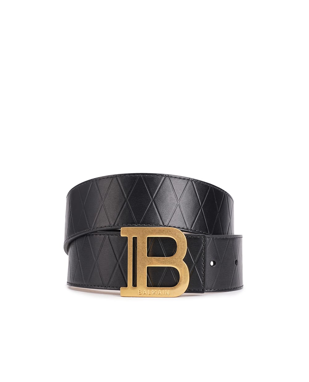 Ремень Balmain CN0WJ002LQML, черный цвет • Купить в интернет-магазине Kameron