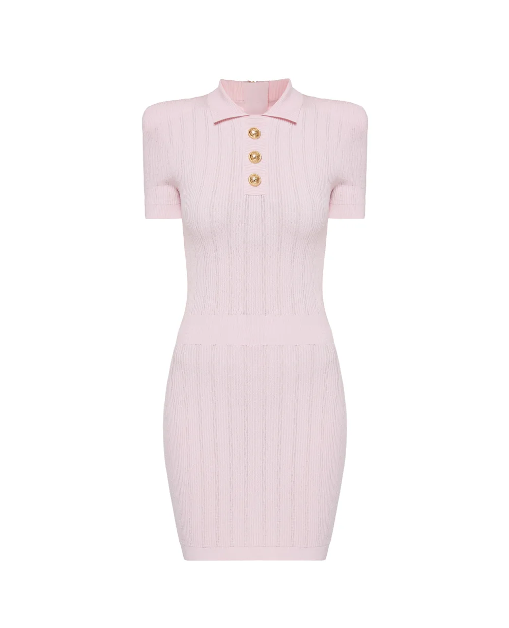 Платье Balmain WF1R7020K211, розовый цвет • Купить в интернет-магазине Kameron