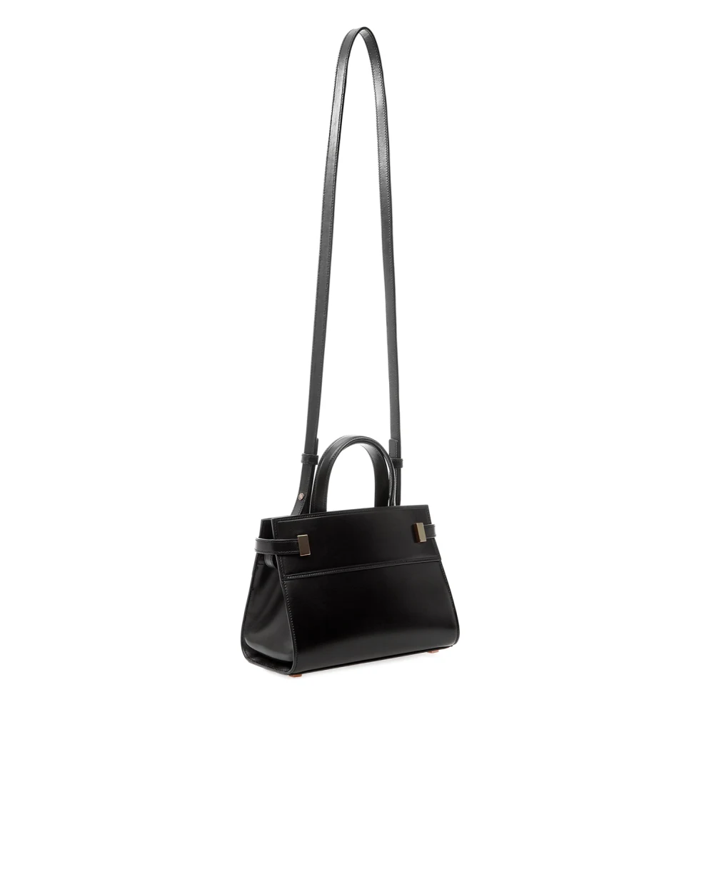 Кожаная сумка Manhattan Saint Laurent 593741-0SX0W, черный цвет • Купить в интернет-магазине Kameron