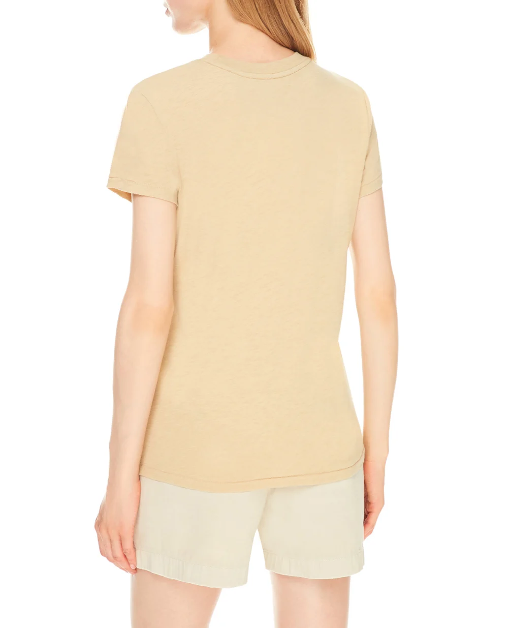 Футболка Polo Ralph Lauren 211839184001, бежевый цвет • Купить в интернет-магазине Kameron