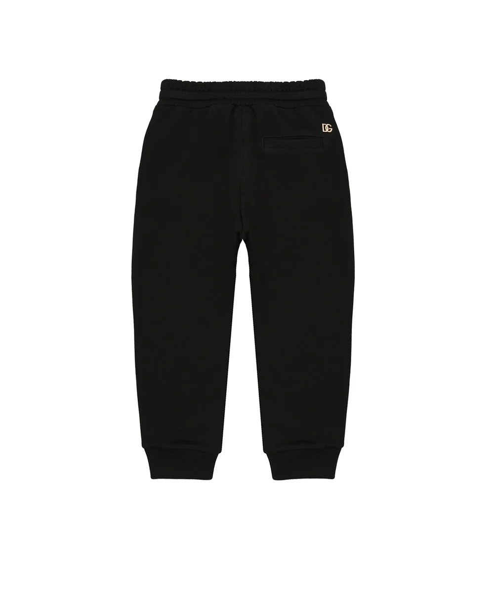Спортивные брюки Dolce&Gabbana Kids L5JP7T-G7BDM-B, черный цвет • Купить в интернет-магазине Kameron