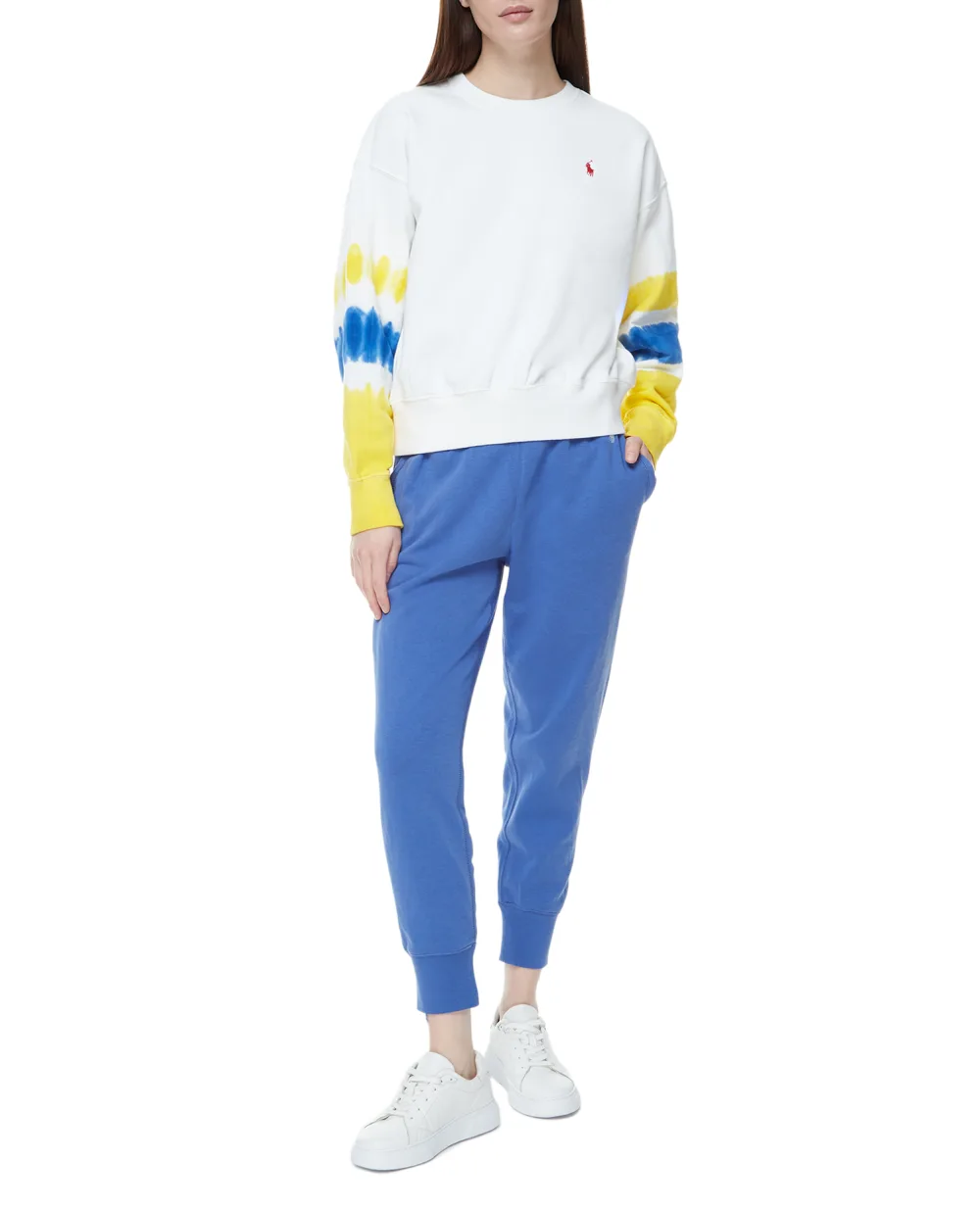 Свитшот Polo Ralph Lauren 211856662002, белый цвет • Купить в интернет-магазине Kameron