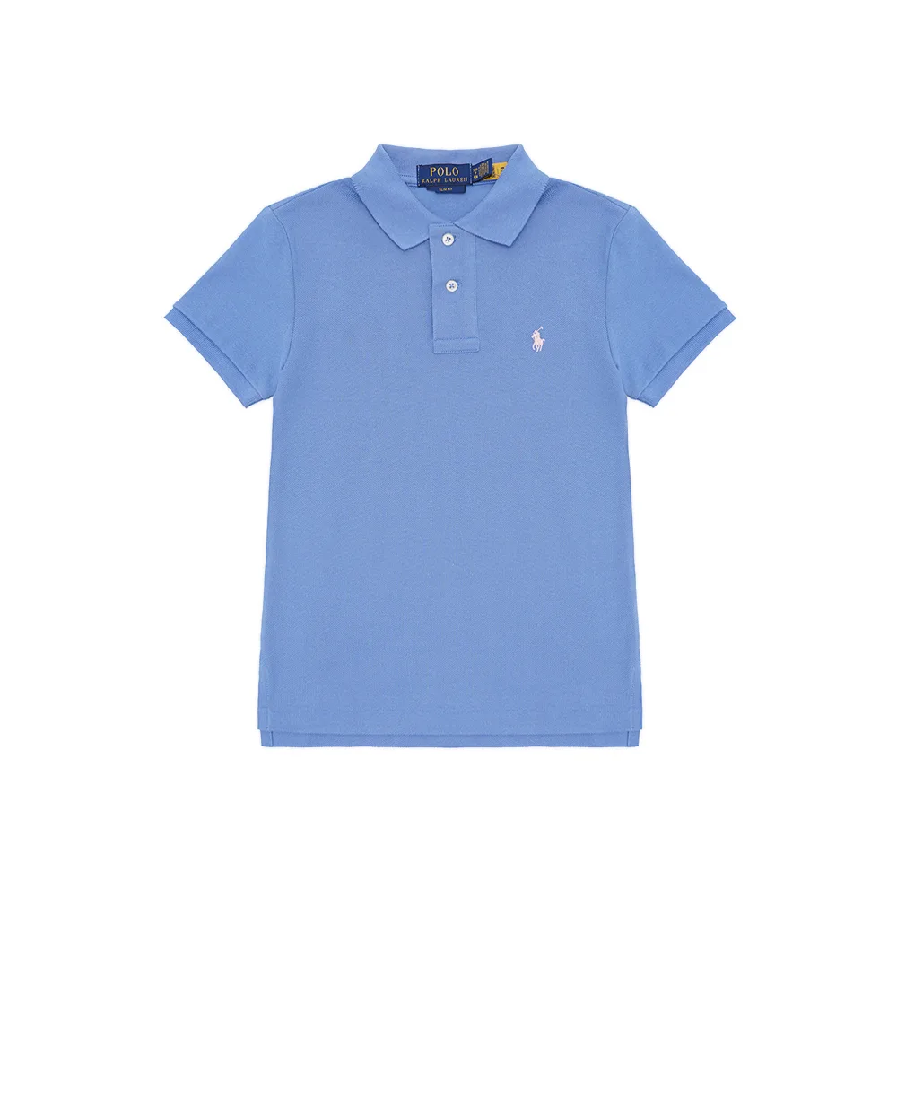 Детское поло Polo Ralph Lauren Kids 323708857165, синий цвет • Купить в интернет-магазине Kameron