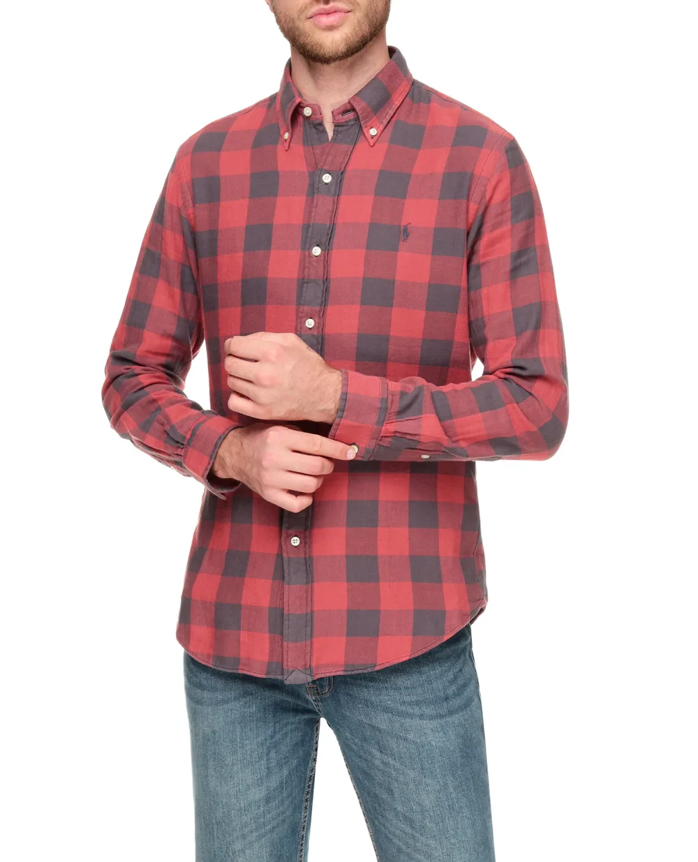 Рубашка Polo Ralph Lauren 710853124002, разноцветный цвет • Купить в интернет-магазине Kameron