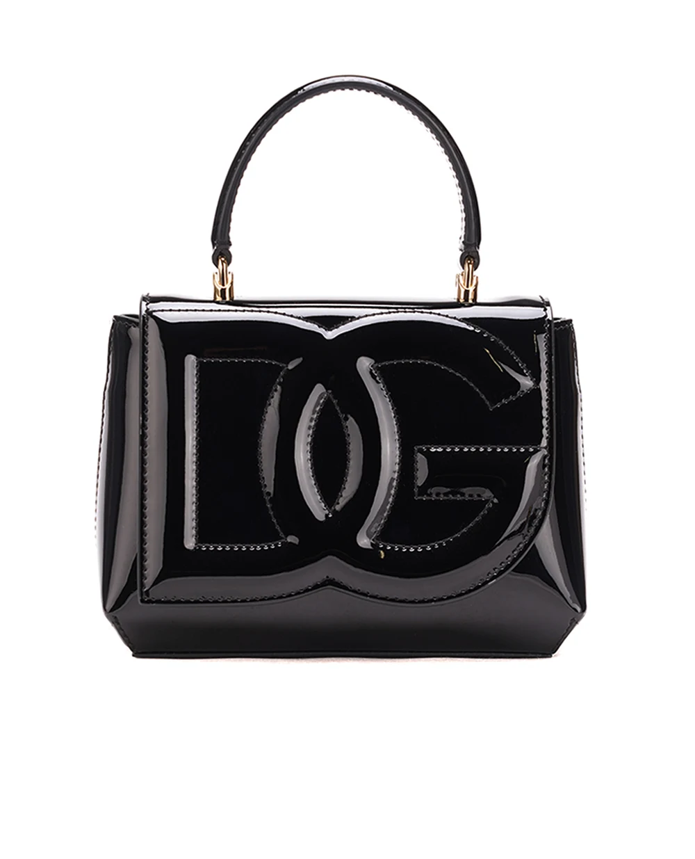 Кожаная сумка DG Logo Mini Dolce&Gabbana BB7568-A1471, черный цвет • Купить в интернет-магазине Kameron