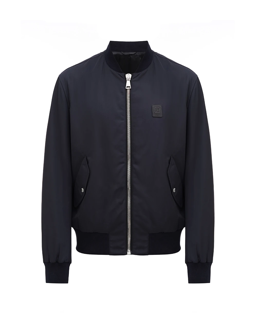 Бомбер Balmain BH0TF445XG49, темно-синий цвет • Купить в интернет-магазине Kameron