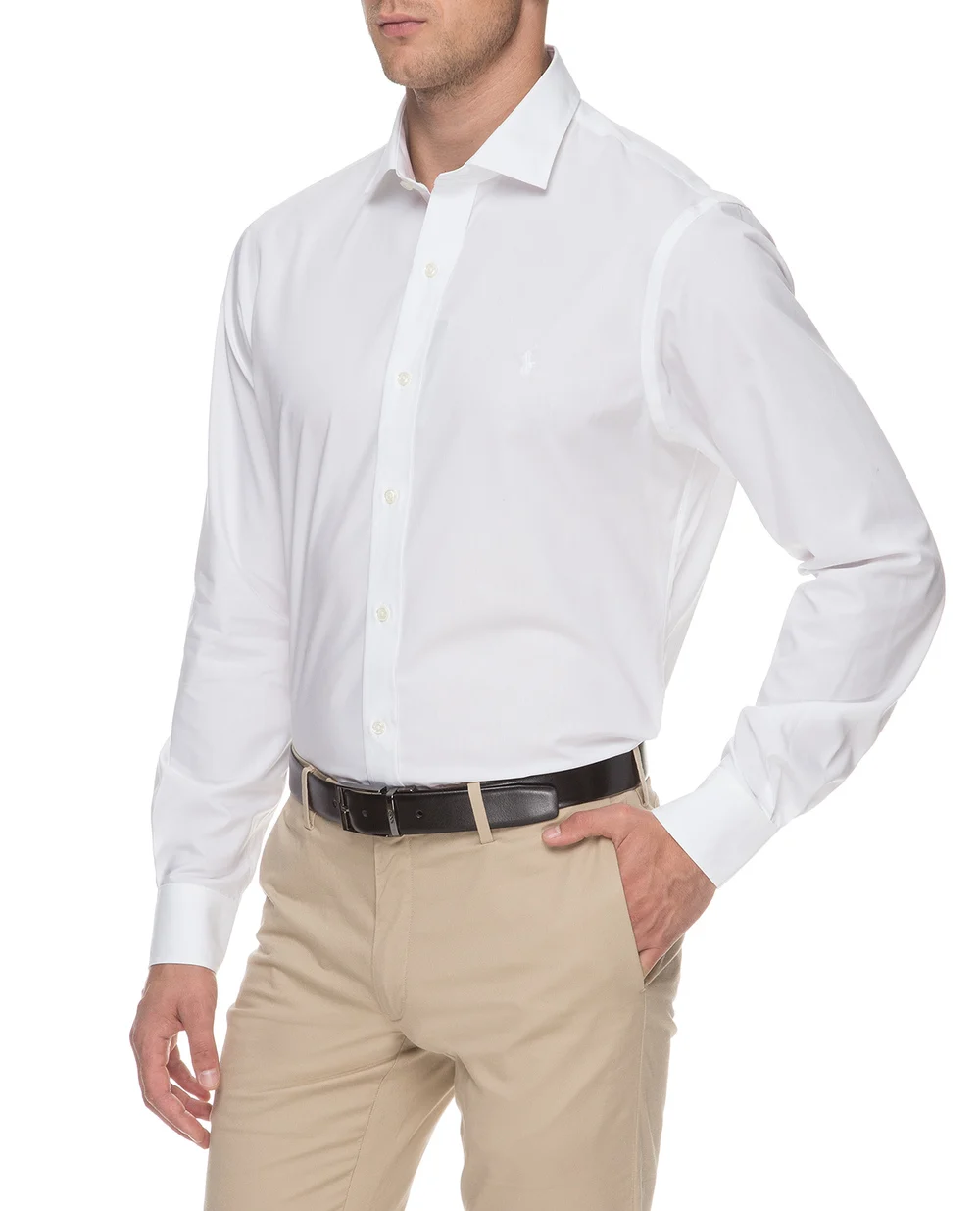 Рубашка Polo Ralph Lauren 712722193004, белый цвет • Купить в интернет-магазине Kameron