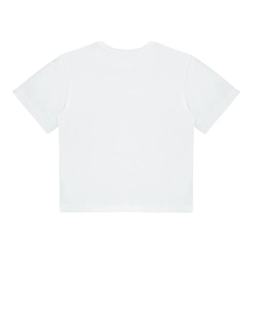 Детская футболка Dolce&Gabbana Kids L4JTEY-G7I4Y-B, белый цвет • Купить в интернет-магазине Kameron