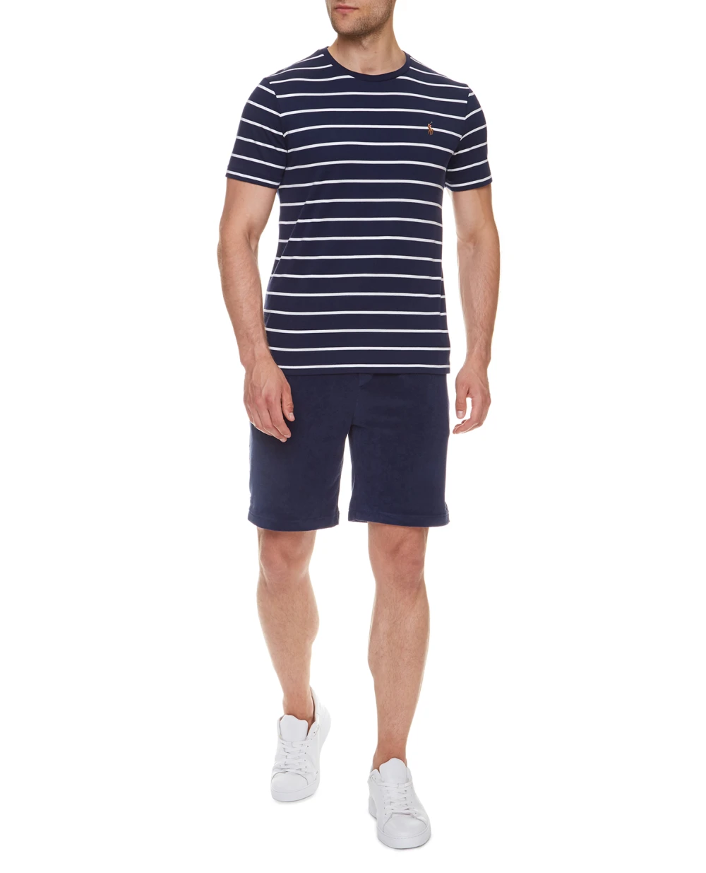 Футболка Polo Ralph Lauren 710829201001, синий цвет • Купить в интернет-магазине Kameron