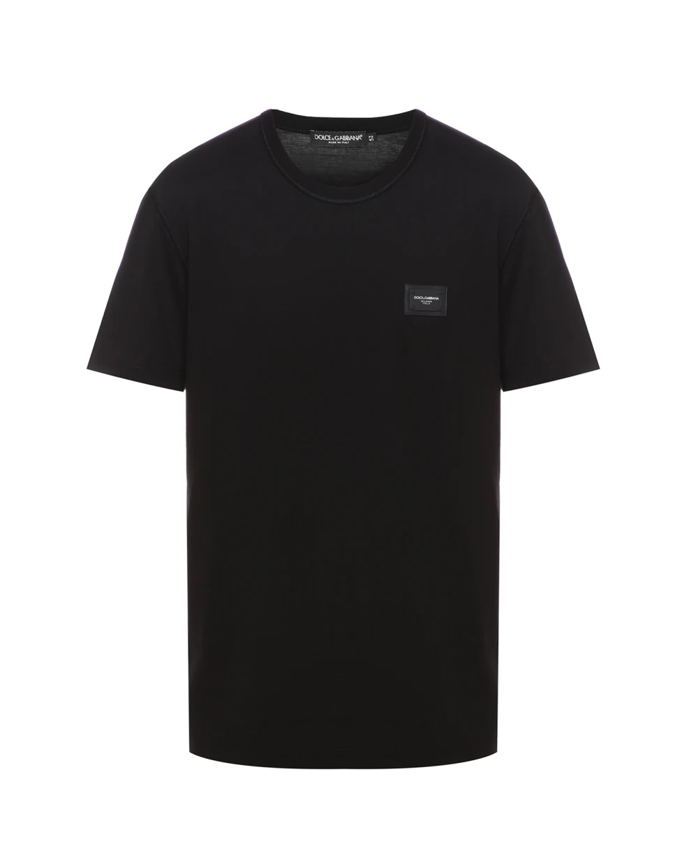 Футболка Dolce&Gabbana G8KJ9T-FU7EQ, черный цвет • Купить в интернет-магазине Kameron