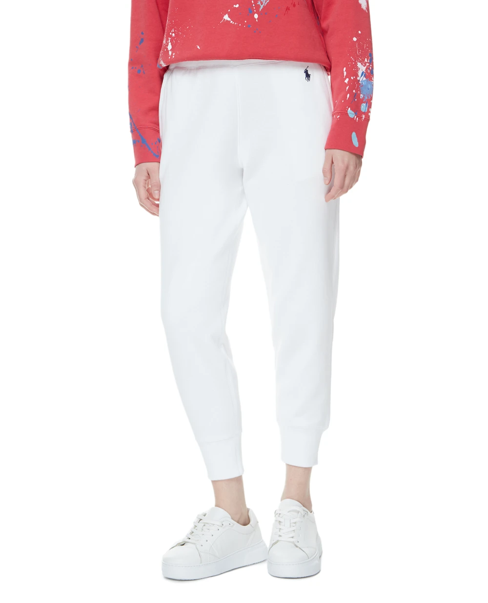 Спортивные брюки Polo Ralph Lauren 211794397002, белый цвет • Купить в интернет-магазине Kameron