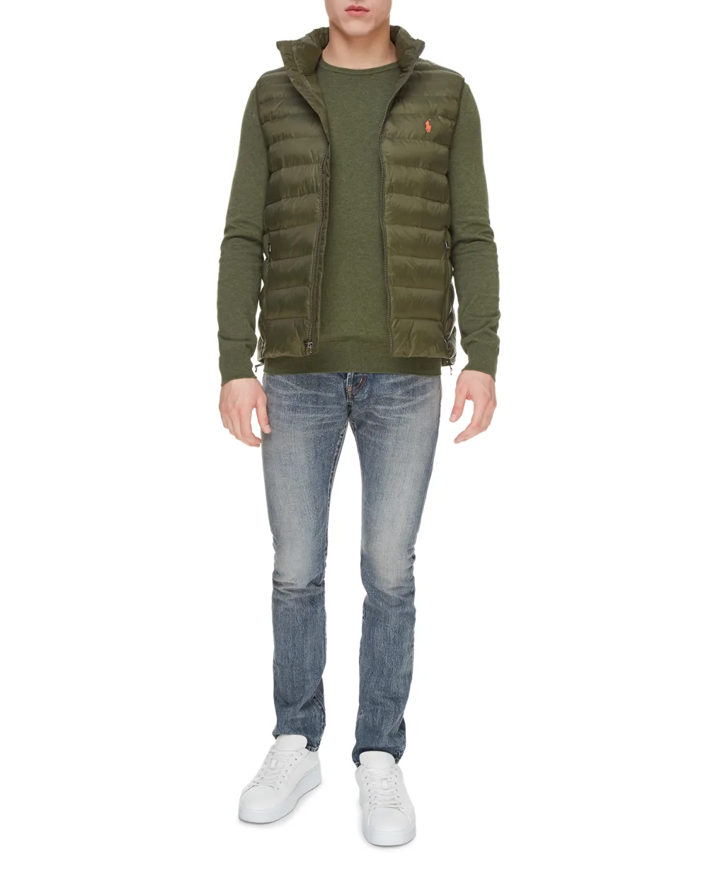 Жилет Polo Ralph Lauren 710810898010, зеленый цвет • Купить в интернет-магазине Kameron