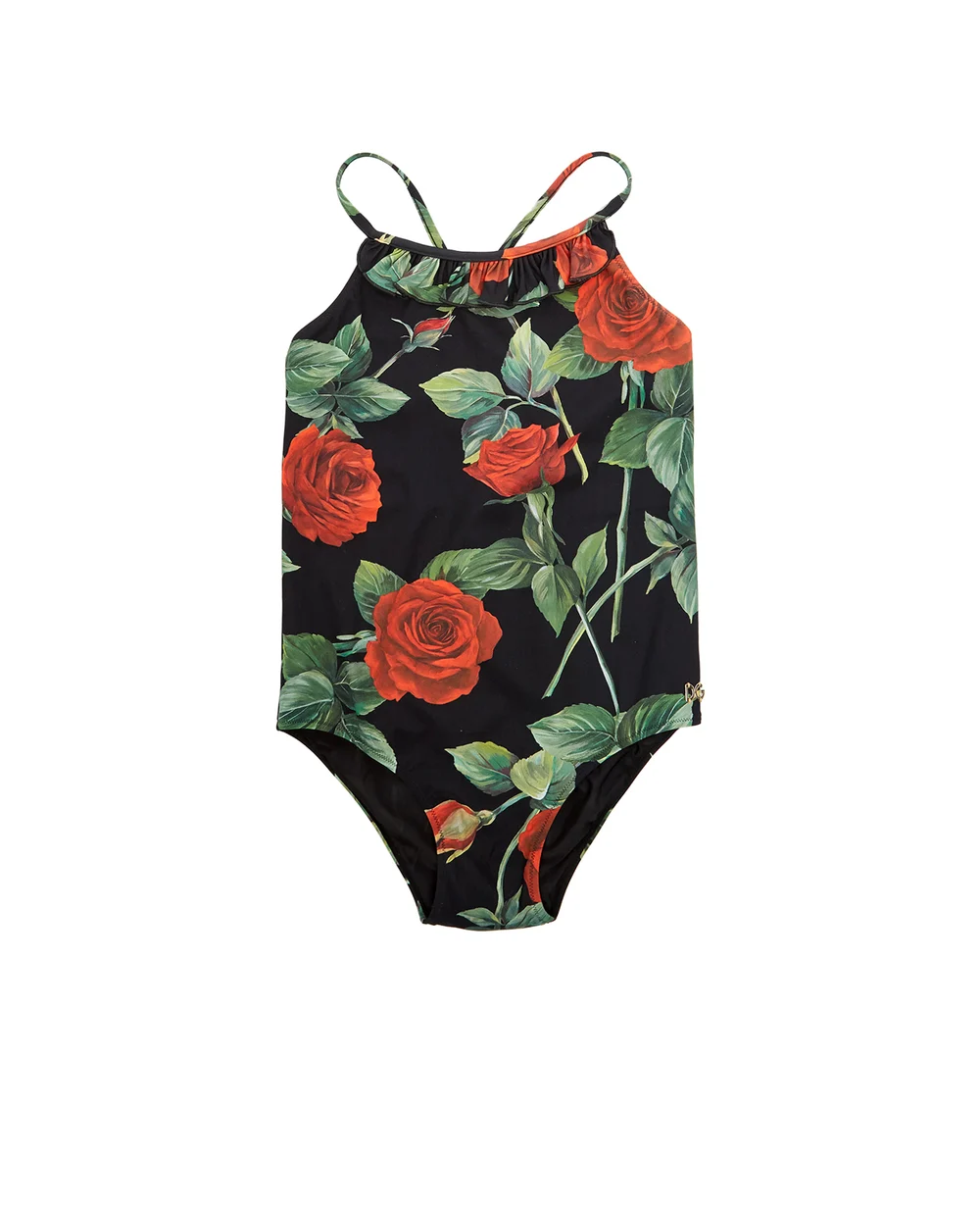 Купальник Dolce&Gabbana Kids L5J823-FSGXE-B, черный цвет • Купить в интернет-магазине Kameron