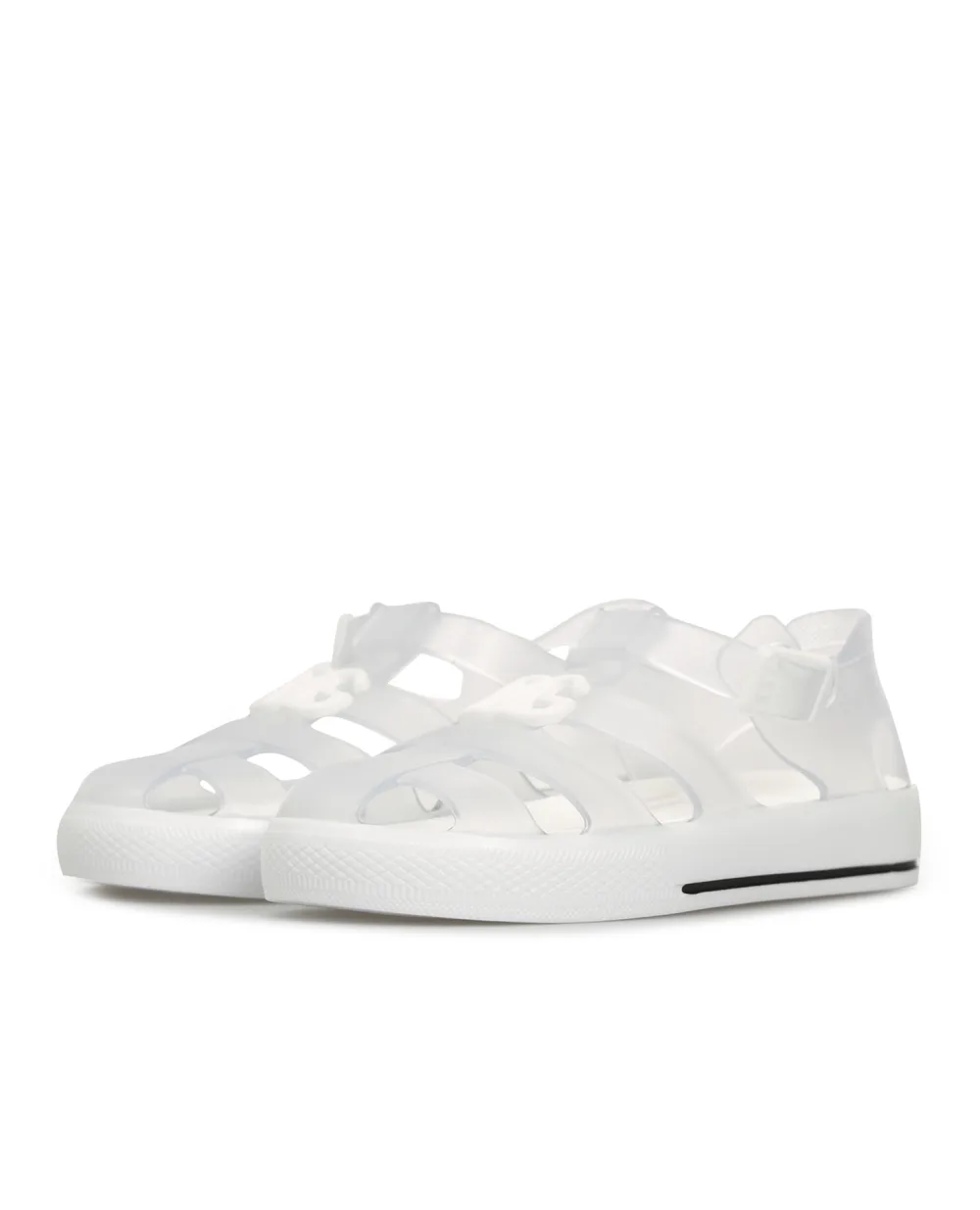 Сандали Dolce&Gabbana Kids DN0115-AT079, прозрачный цвет • Купить в интернет-магазине Kameron