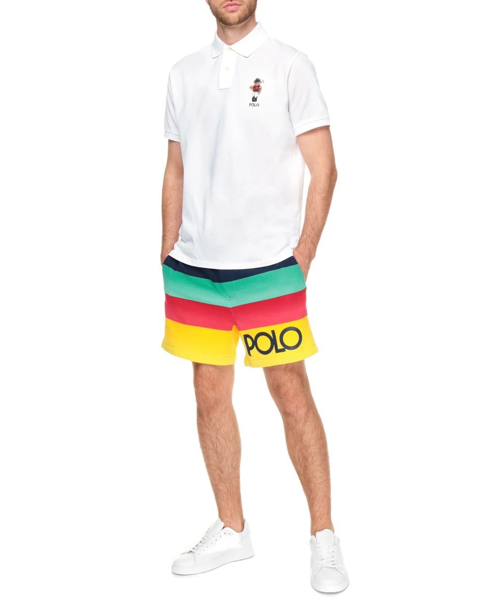 Шорты Polo Ralph Lauren 710842859001, разноцветный цвет • Купить в интернет-магазине Kameron