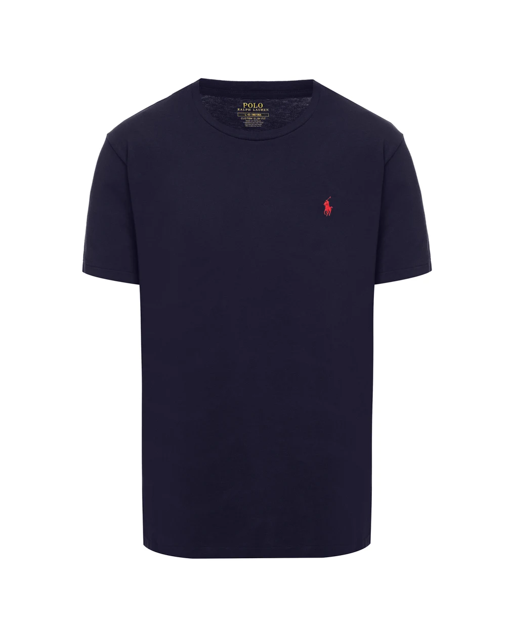 Футболка Polo Ralph Lauren 710680785004, темно-синій колір • Купити в інтернет-магазині Kameron