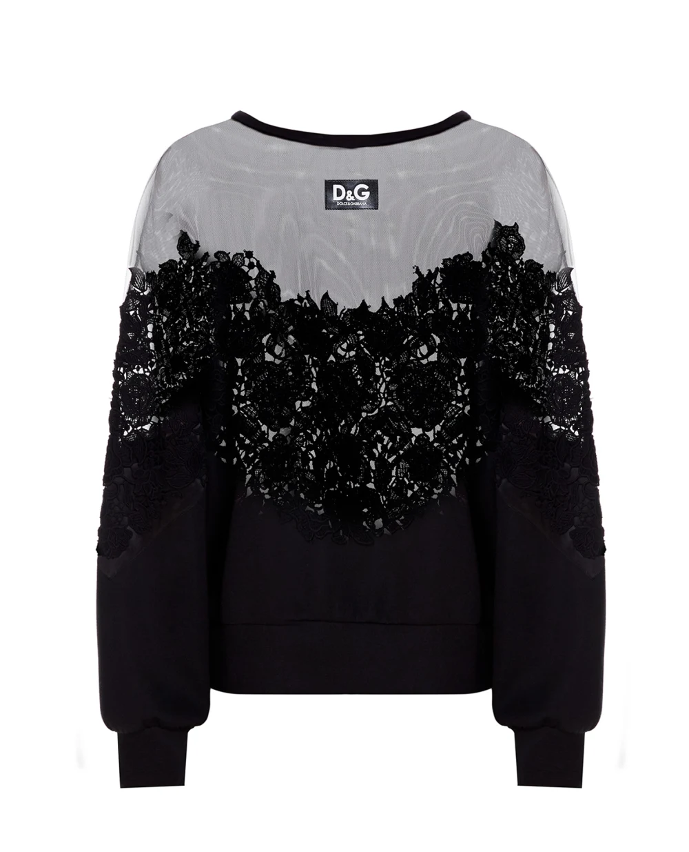 Свитшот Dolce&Gabbana F9J92T-G7A1Y, черный цвет • Купить в интернет-магазине Kameron