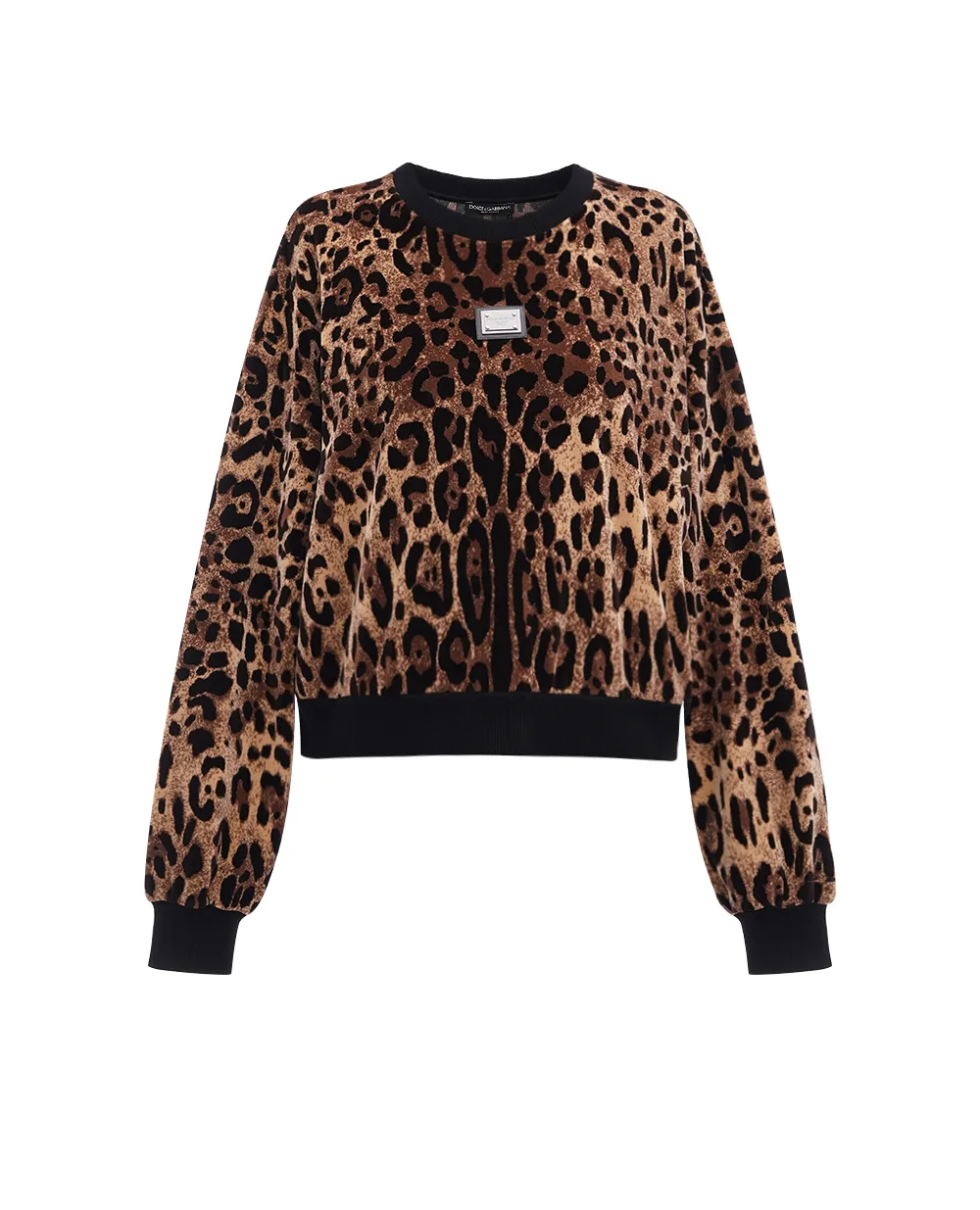 Свитшот Dolce&Gabbana F9R28T-FJ7D5, коричневый цвет • Купить в интернет-магазине Kameron