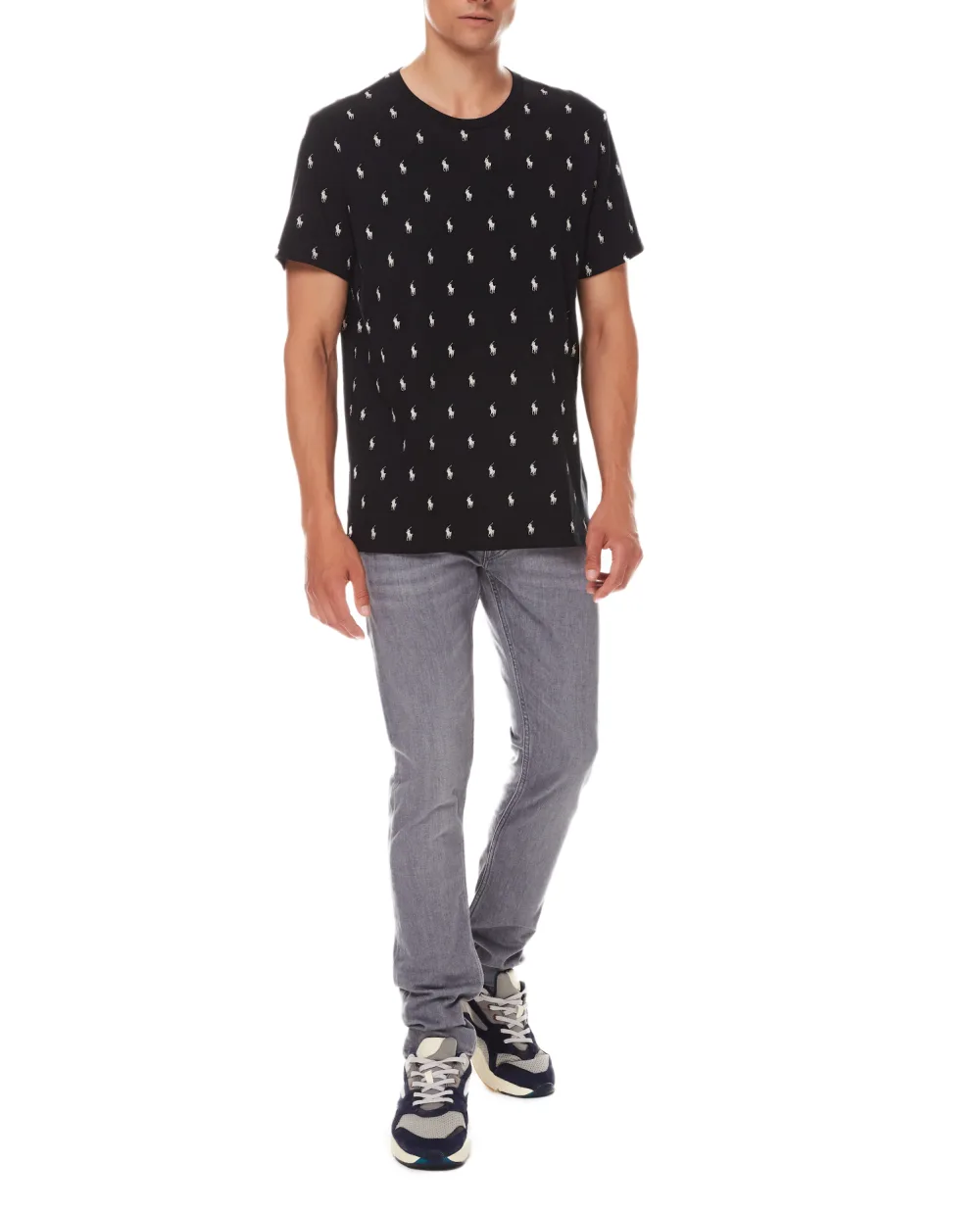Футболка Polo Ralph Lauren 714830281001, черный цвет • Купить в интернет-магазине Kameron