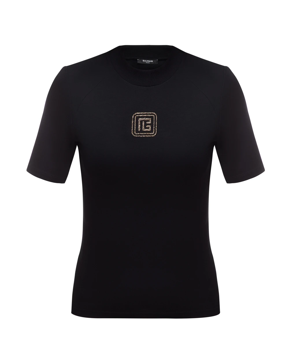 Футболка Balmain BF1EF055BC49, черный цвет • Купить в интернет-магазине Kameron