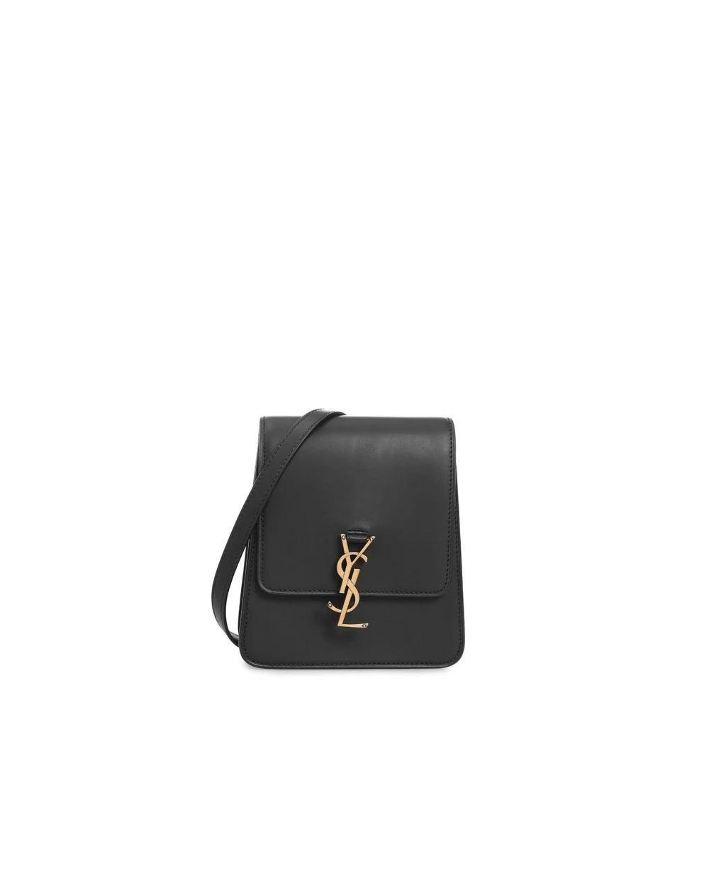 Кожаная сумка Kaia North/South Saint Laurent 668809-BWR0W, черный цвет • Купить в интернет-магазине Kameron