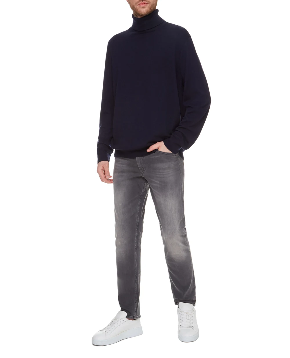 Шерстяной гольф Polo Ralph Lauren 710715989001, синий цвет • Купить в интернет-магазине Kameron