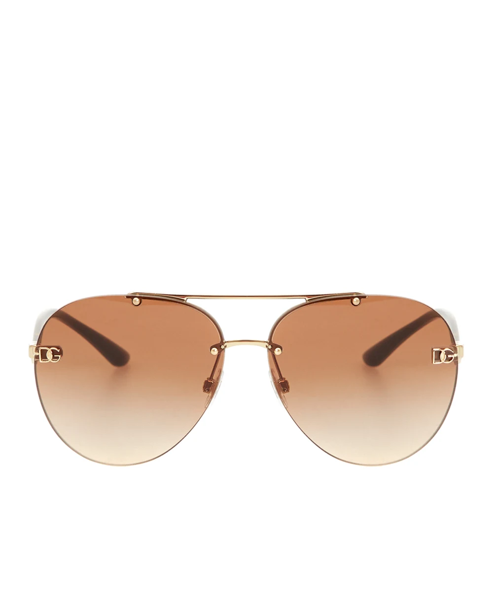 Солнцезащитные очки Dolce&Gabbana 227202/1361, коричневый цвет • Купить в интернет-магазине Kameron