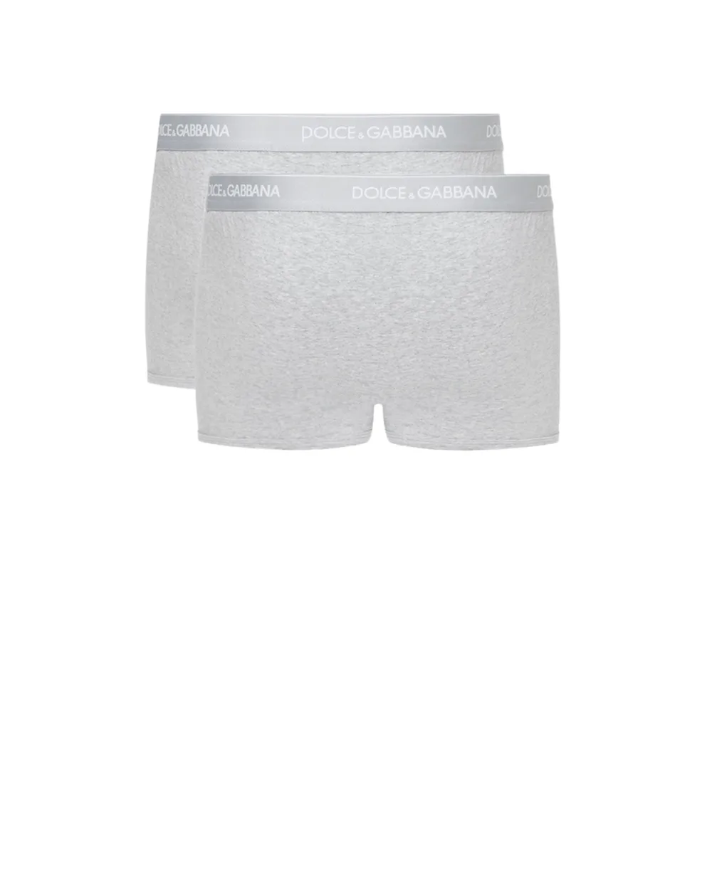 Боксеры (2 шт.) Dolce&Gabbana M9C07J-ONN95, серый цвет • Купить в интернет-магазине Kameron
