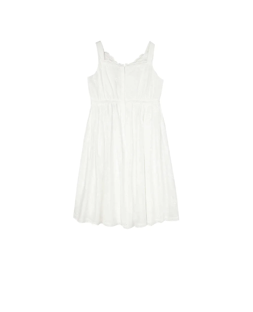 Дитячий сарафан Dolce&Gabbana Kids L53DB4-HLM6Q-S, білий колір • Купити в інтернет-магазині Kameron