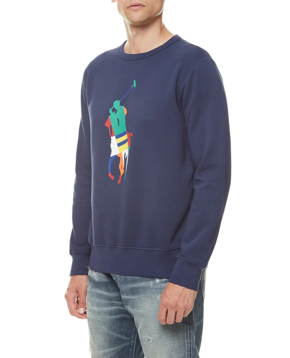 Свитшот Polo Ralph Lauren 710845188002, синий цвет • Купить в интернет-магазине Kameron