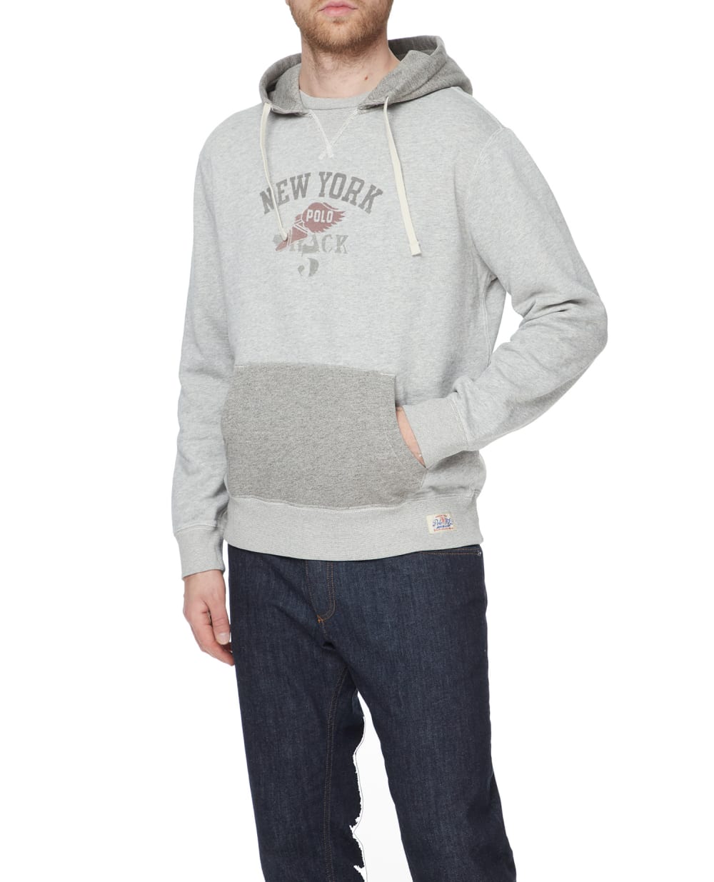 Худи Polo Ralph Lauren 710865466001, серый цвет • Купить в интернет-магазине Kameron