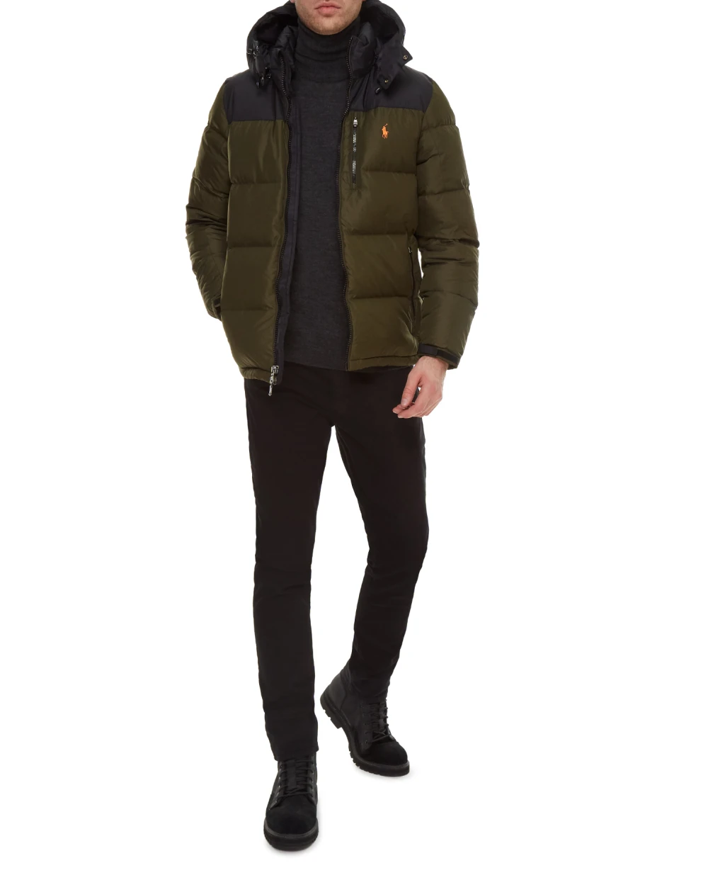 Пуховик Polo Ralph Lauren 710812010002, зеленый цвет • Купить в интернет-магазине Kameron