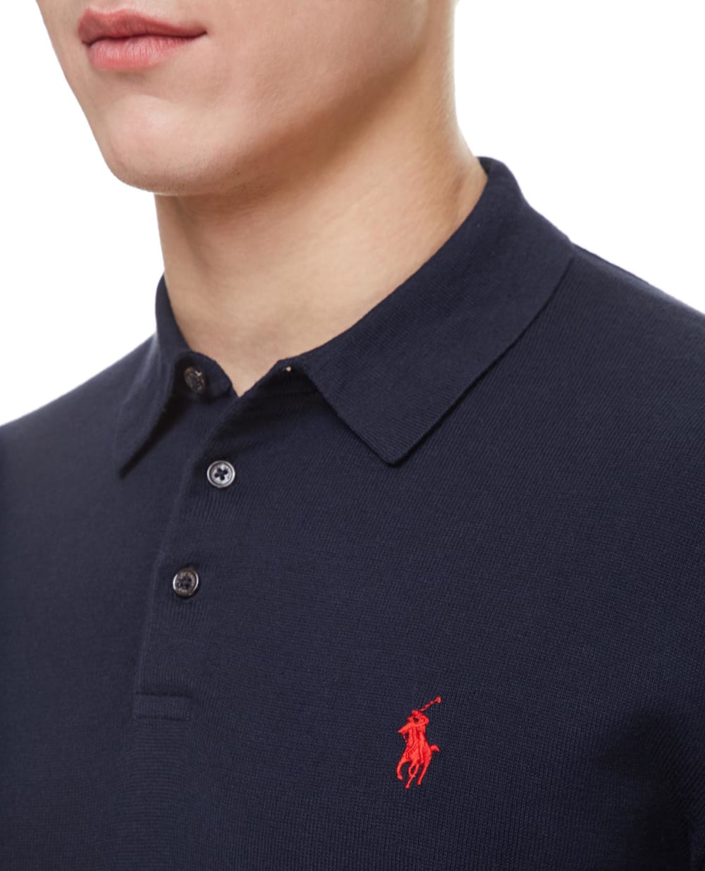 Поло Polo Ralph Lauren 710775900001, синий цвет • Купить в интернет-магазине Kameron