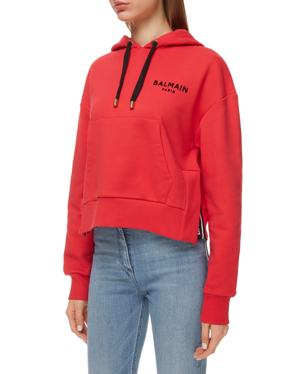 Худи Balmain VF0JP000B013, розовый цвет • Купить в интернет-магазине Kameron