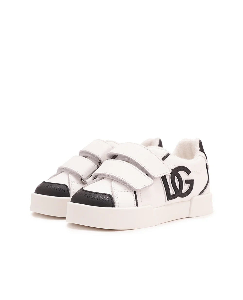 Дитячі кросівки Dolce&Gabbana Kids DN0186-A3394, білий колір • Купити в інтернет-магазині Kameron