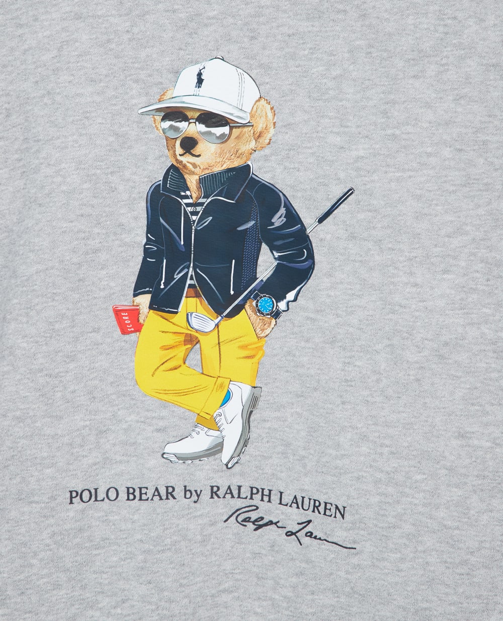 Свитшот Polo Bear Polo Ralph Lauren 710899565002, серый цвет • Купить в интернет-магазине Kameron