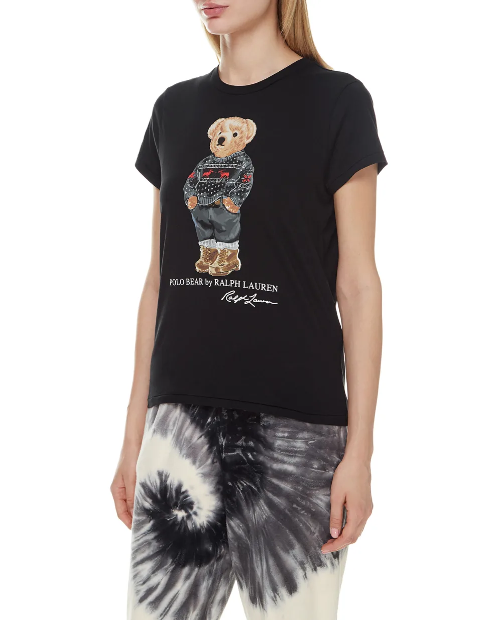 Футболка Polo Ralph Lauren 211846851002, черный цвет • Купить в интернет-магазине Kameron
