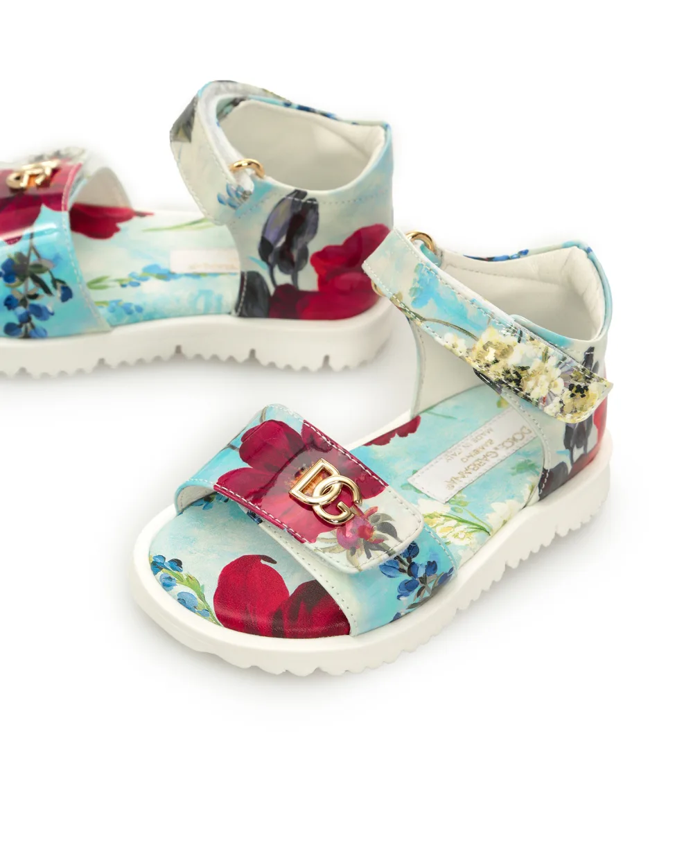 Босоножки Dolce&Gabbana Kids D20076-AC976, разноцветный цвет • Купить в интернет-магазине Kameron