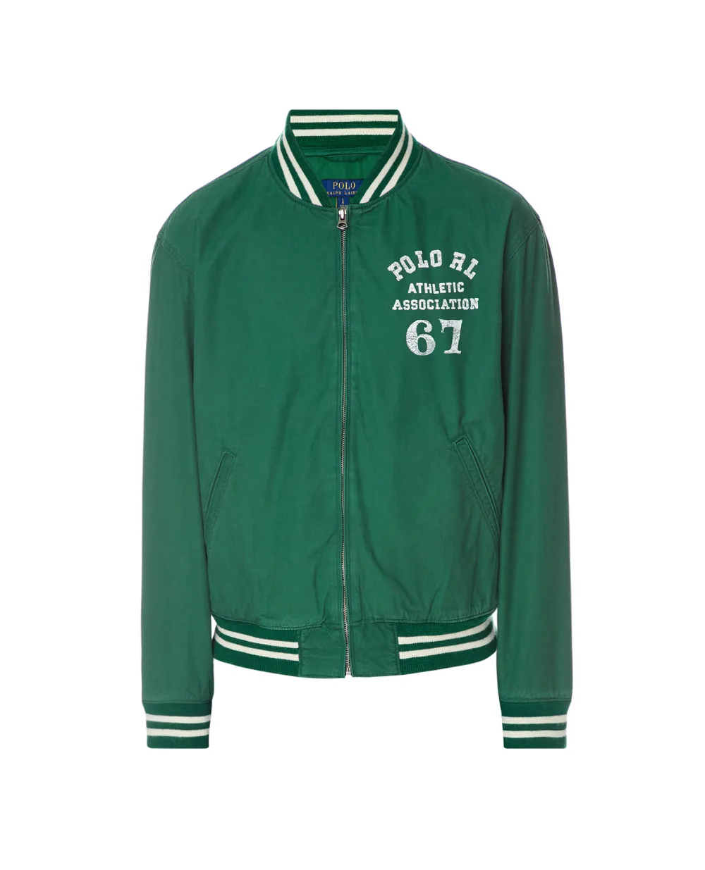 Бомбер Polo Ralph Lauren 710861968001, зеленый цвет • Купить в интернет-магазине Kameron