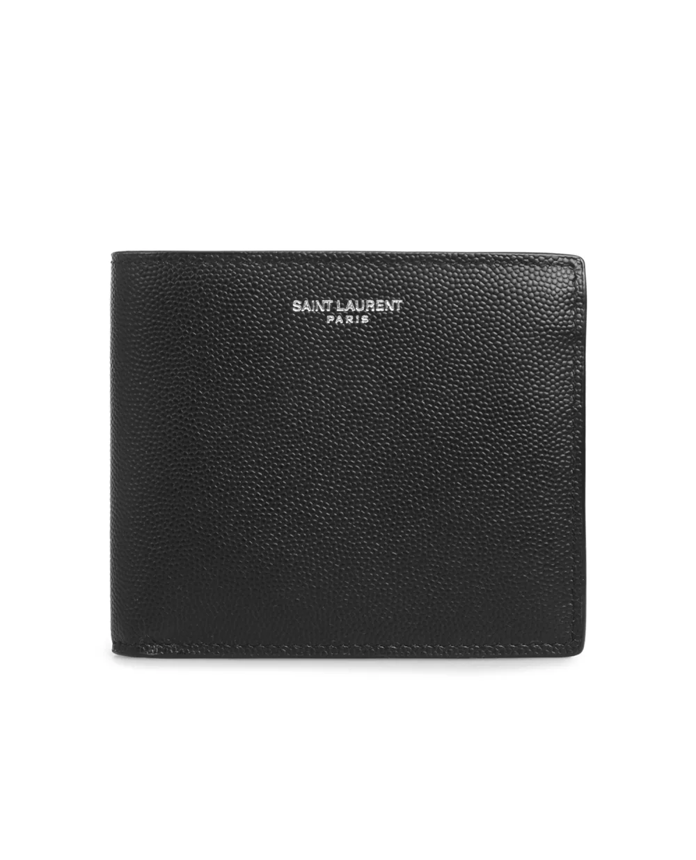 Кожаный кошелек Eats/West Saint Laurent 396303-BTY0N-, черный цвет • Купить в интернет-магазине Kameron