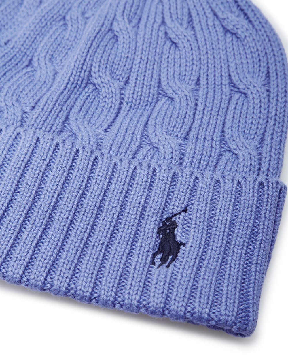 Шапка Polo Ralph Lauren 455888196004, голубой цвет • Купить в интернет-магазине Kameron