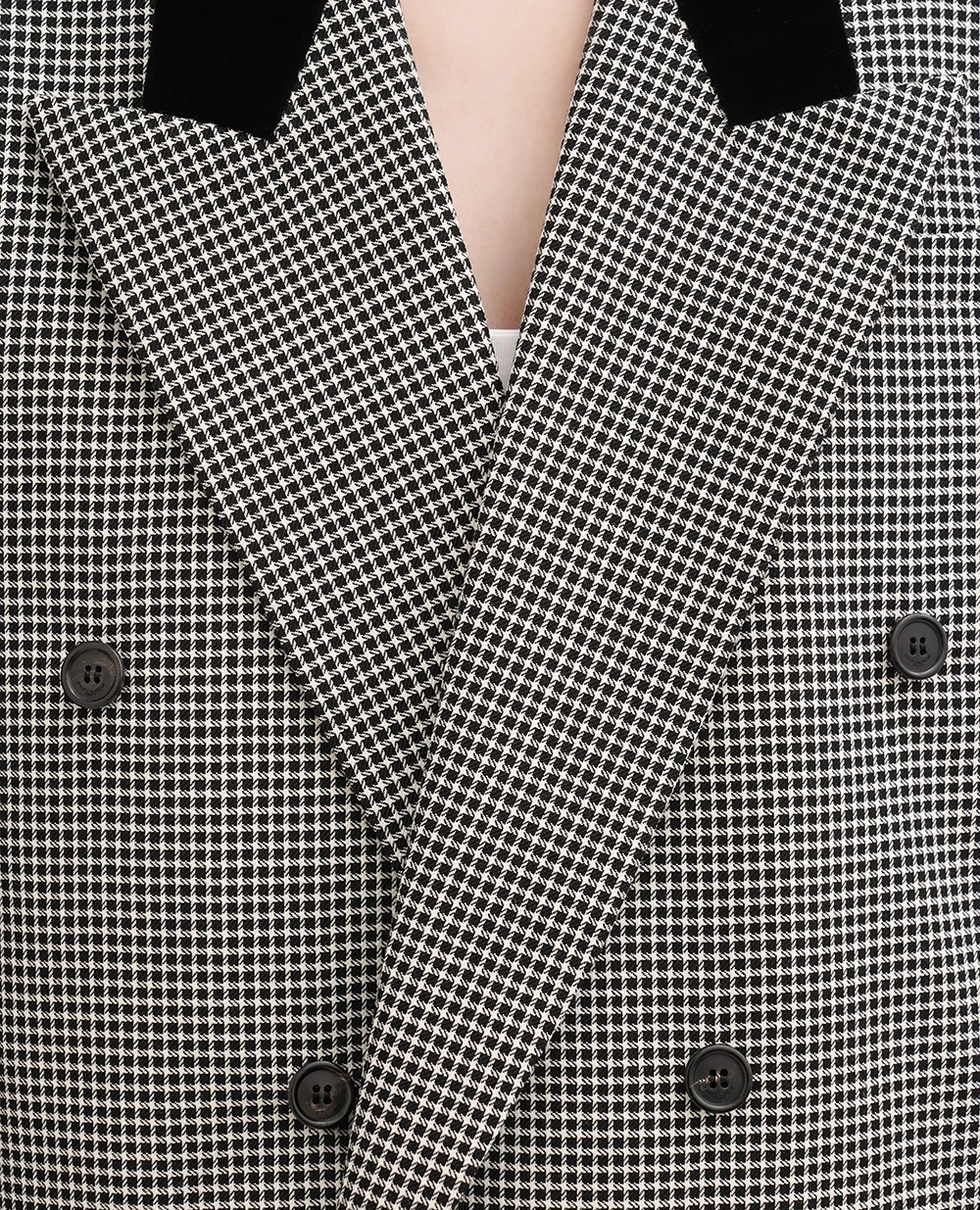 Жакет Saint Laurent 766163-Y7E60, черный цвет • Купить в интернет-магазине Kameron