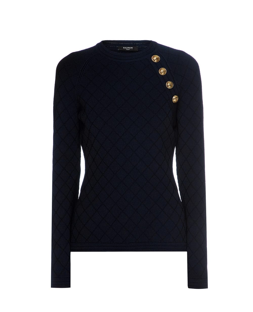 Джемпер Balmain UF13114K110-S, синий цвет • Купить в интернет-магазине Kameron
