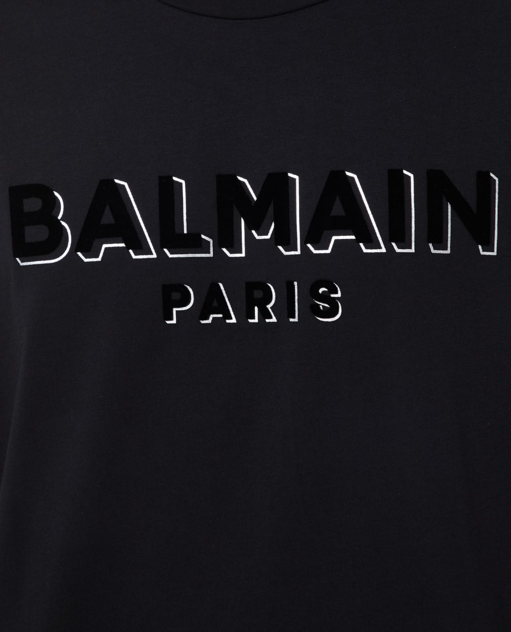 Футболка Balmain AH1EG010BB99, черный цвет • Купить в интернет-магазине Kameron