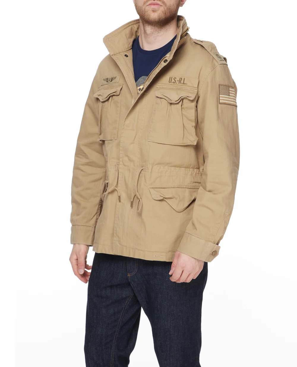 Куртка M65 Field Jacket Polo Ralph Lauren 710847062001, бежевый цвет • Купить в интернет-магазине Kameron