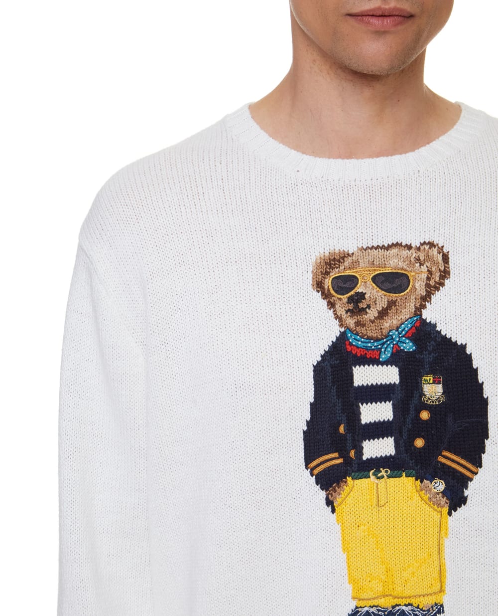 Свитер Polo Ralph Lauren 710834686001, белый цвет • Купить в интернет-магазине Kameron