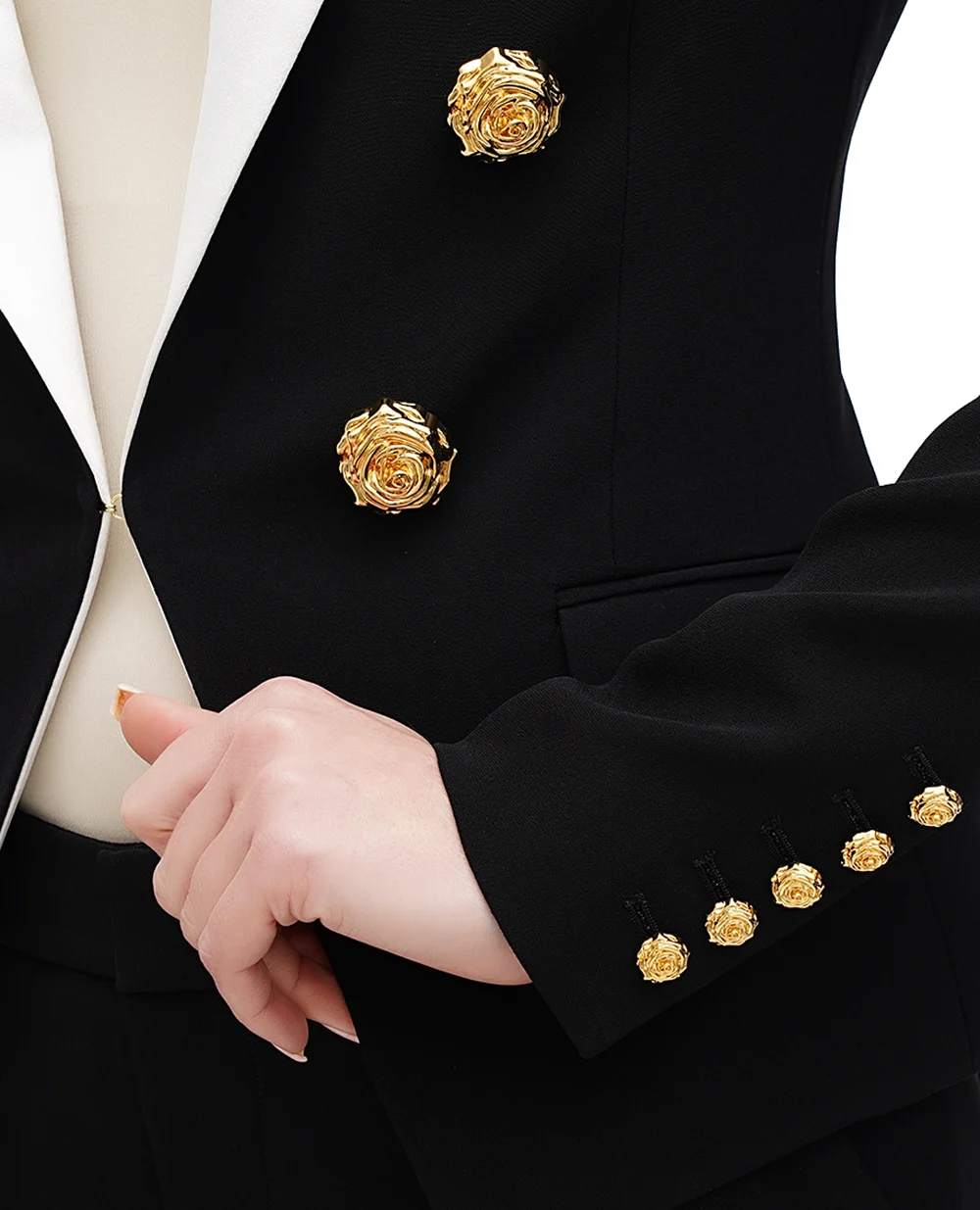Жакет Balmain CF0SM340MB01, черный цвет • Купить в интернет-магазине Kameron
