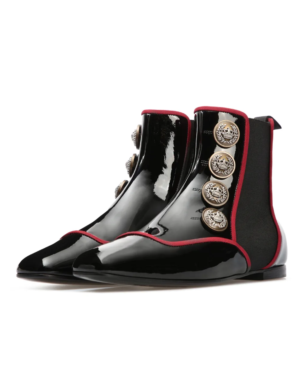 Кожаные челси Dolce&Gabbana CT0624-AJ861, черный цвет • Купить в интернет-магазине Kameron